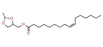 Glycerol 1-hexadecenoate methylboronate